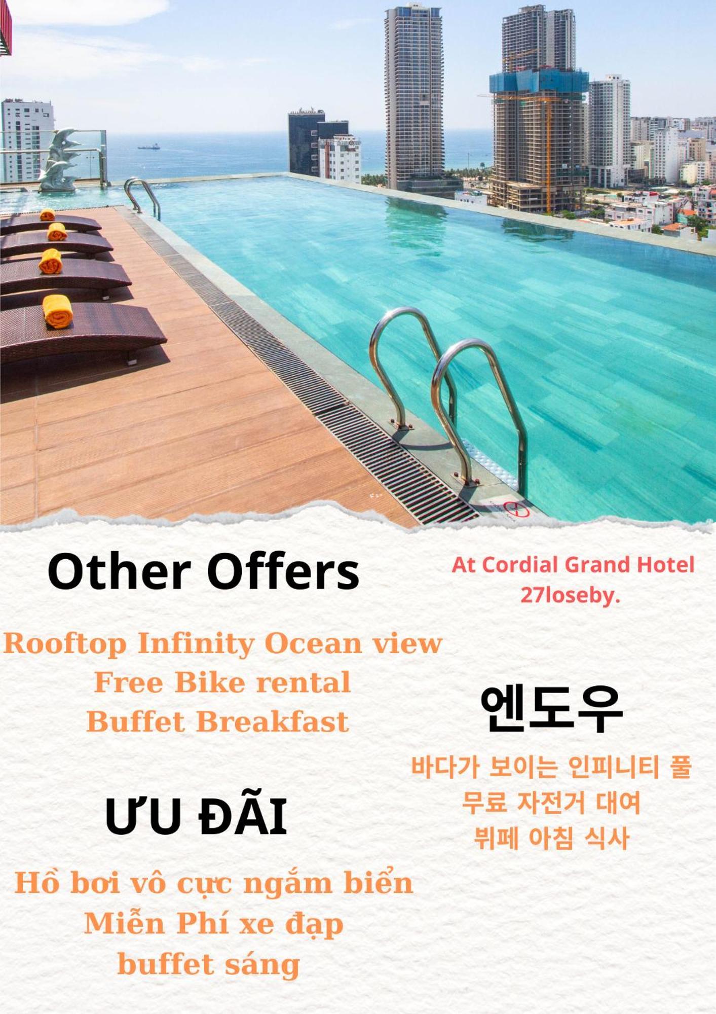 Cordial Beach Hotel Дананг Экстерьер фото